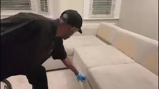 Sofa Cleaning Agitation & Wet Extraction !!! 