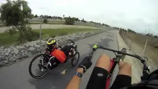 Losing A Wheel - trike rider tries a bachetta bike