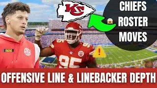 🔥 Chiefs' 2025 Draft Needs: Offensive Line & Linebacker Depth! 💪 | Kansas City Chiefs Today 🏈