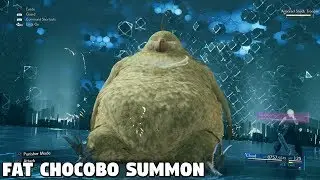Final Fantasy 7 REMAKE - Fat Chocobo Summon