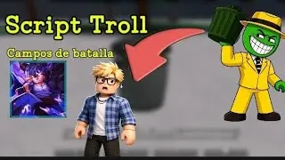 El Bote de Basura M&Aacute;S MOLESTO 😱 | Script Troll en Campos de Batalla| Link directo Sin anuncios 