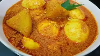 Resepi KARI TELUR REBUS / TELUR PECAH yang sangat sedap PADU