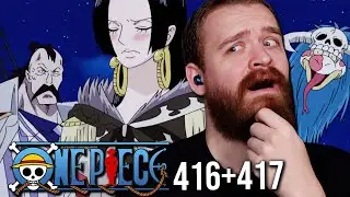 Luffy's Got RIZZ HAKI?!? | One Piece 416+417 Reaction & Review | Amazon Lily Arc!