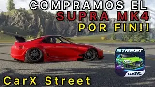 Mejoramos El Nissan GTR R35 Al Máximo Y Compramos El Toyota Supra MK4 V8 En CarX Street