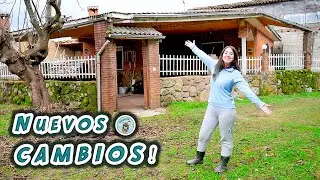 Nuevas Ideas! REFORMA del SALÓN en la CASA de la NUEVA FINCA! 🏡🎨