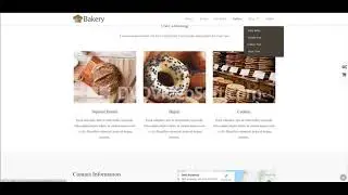 single page html&css