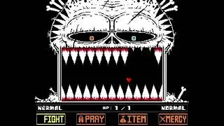 Garfield sans vs Chara boss fight full no hit chalenge #undertale #sansmeme #sans #deltarune