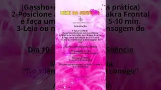 ✨Reiki da gratid&atilde;o | Gratid&atilde;o pelo Sil&ecirc;ncio | Cristina Quadros