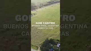 Campo de 2,4 hect&aacute;reas en Gobernador Castro, Buenos Aires | VENTA