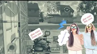 Joined Random Girls Squad like Bot I Three random Girls Noob and Bot I Pubg Mobile #RDSRK