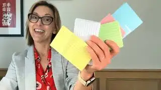 Note-Worthy - 250 Multi-Color Lined/Blank Notecards