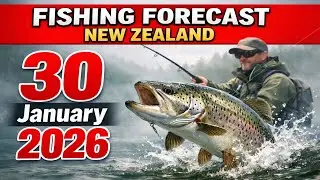 FISHING FORECAST in New Zealand on 30 January 2026: Drop Everything and Go Fishing!