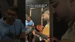 Smooth jazz practice with student