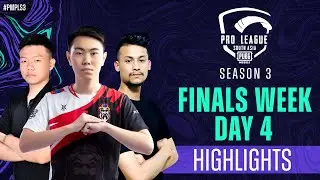 PUBG MOBILE Pro League South Asia Region Finals - Day 4 Highlights