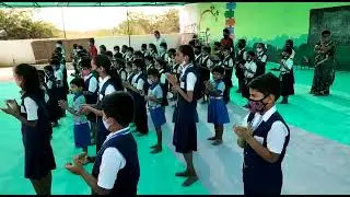 Birthday wishes for children in prayer time sri sahithya genius school dharamavaram