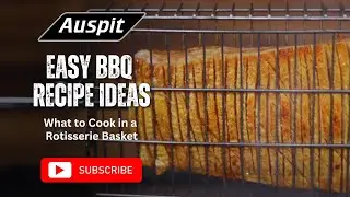What to Cook in a Rotisserie Basket | Easy BBQ Recipe Ideas