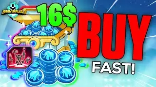 Коллекционный набор Brawlhalla за 16 долларов?!? (3500 МОНЕТ MAMMONTH)