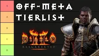 Paladin Off-Meta Tierlist - Diablo 2 Resurrected