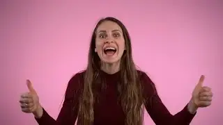 Wink And Thumbs Up Stock Video