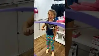 Новая лента и куча эмоций #rg #художественнаягимнастика #деткивгороде #викаианжелика