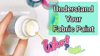 What's this YELLOW LIQUID in my paint?! | Understand Fabric Paint's body | Lesson 3
