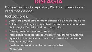 ABORDAJE NUTRICIONAL DEL PACIENTE CON DISFAGIA  2020