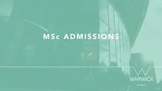 MSc Economics | Admissions