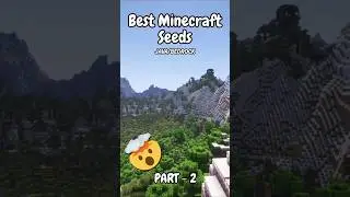 Top 3 BEST Minecraft Seeds You NEED to Try! 🤯 | Insane World Spawns #minecraft #minecraftseeds