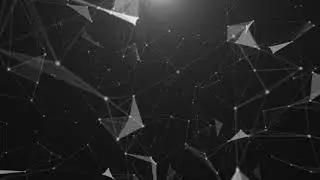 Particles Background Black
