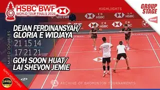 Dejan / Widjaja vs Goh Soon Huat / Lai Shevon Jemie | World Tour Finals 2024 | XD Highlights