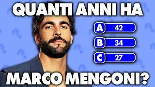 Indovina l'Età dei Cantanti | Quiz Cantanti Italiani