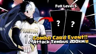 Nyobain Combo Card Event Level 5 OP Parah Tembus 200km | The Spike VolleyBall Cross