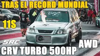 500HP B18 NON VTEC HONDA CRV AWD TRAS EL RECORD MUNDIAL | SOLO RACING CHANNEL