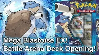 POKEMON! COOL! Mega Blastoise Battle Arena Deck Opening!