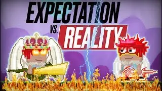 EXPECTATION VS REALITY IN GROWTOPIA | (skit)