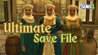 👑 I Tried this Medieval Save File and I&rsquo;m Obsessed | Sims 4 save file by @divanthesimmer