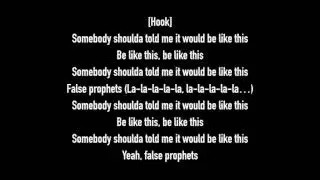 [LYRICS] J. Cole - False Prophets (Be Like This)