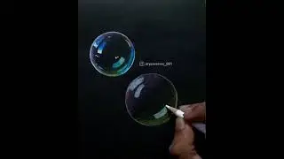 pencil color drawing ideas 3d bubbles #shorts