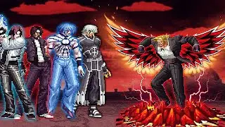 [KOF Mugen] Master Rugal Vs Kyo Kusanagi, Orochi Team
