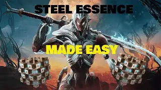 ENDLESS Steel Essence Farm made easy with Xaku | Steel Path | Warframe