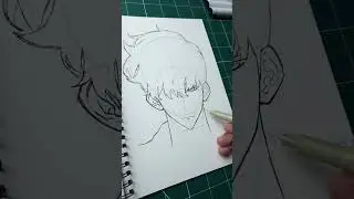 How to draw Sung jin woo step by step using anatomy! | Solo Leveling