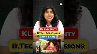 KLEEE 2026 | KL University BTech Admissions, Fees & Scholarships #Shorts #BTech #KLEEE2026 #Eng #CSE
