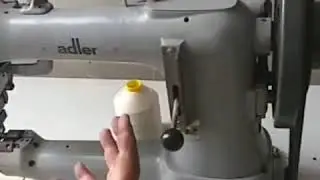 Máquina de costura Adler 105 de braço extra pesada