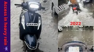 Access 125 Bs6 Performance In rainy season ☔️|| Review