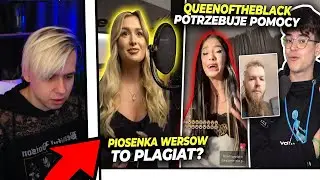 MANDZIO ogląda KONOPSKY: QUEENOFTHEBLACK POTRZEBUJE POMOCY PIOSENKA WERSOW PLAGIAT? WARDEGA BREMU...
