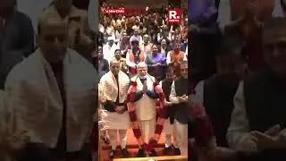 NDA MPs Felicitate PM Modi Over India&ndash;US Trade Agreement