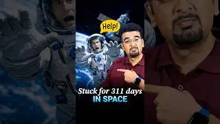 This astronaut was stuck in space for 311 days #space #astronaut #spacestation