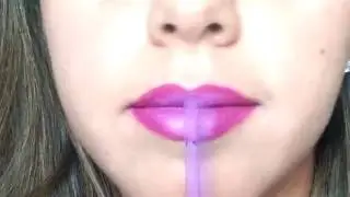 Batom L&iacute;quido Ruby Rose com Batom Matte Ricosti-Zap Zap