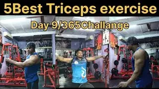 💪5 BEST TRICEPS EXERCISE | HOW TO GET BIGGER BICEPS 💪