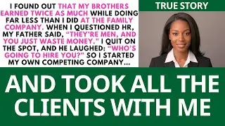 My Father Justified My Siblings Being Paid More at Work &mdash; I Quit and He Instantly Regretted It...